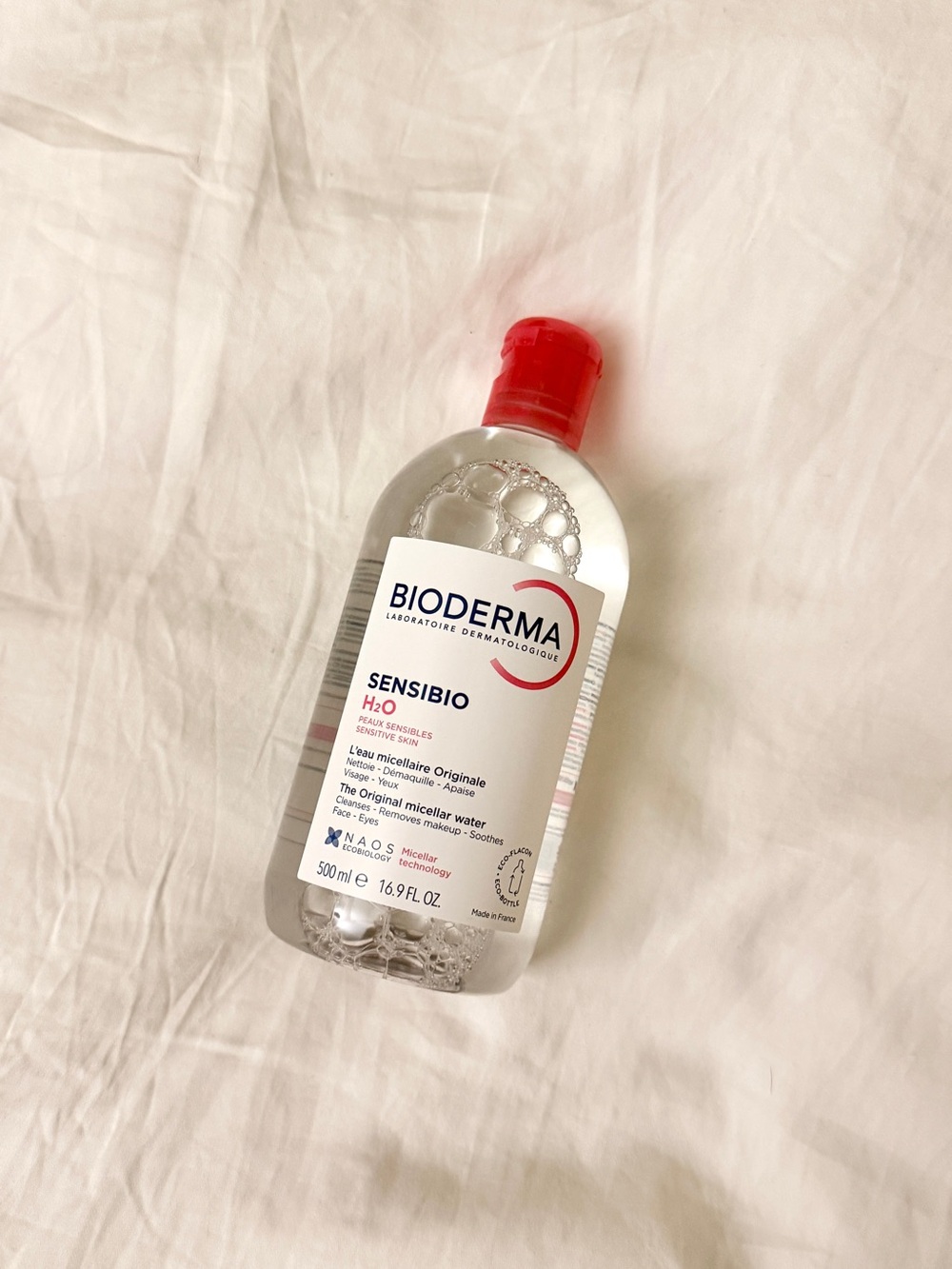 Bioderma Sensibio H2O Micellar Water - Exp. 4/2028 - 500ml / 16.9 fl oz